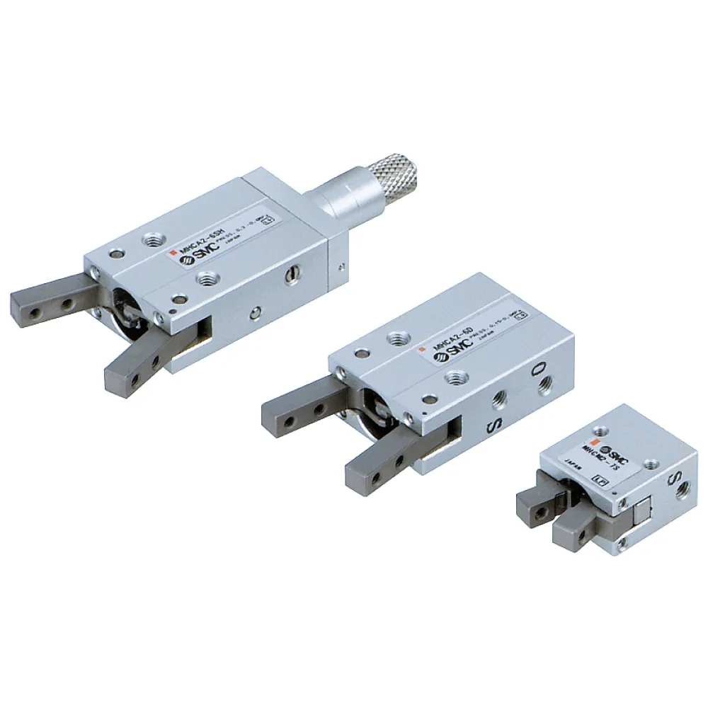 Kẹp khí nén dạng góc cỡ nhỏ MHC2